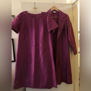 Blair Magenta Dress and Jacket Formal Size 12